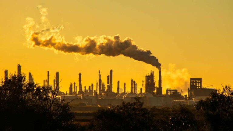 factories emitting gases
