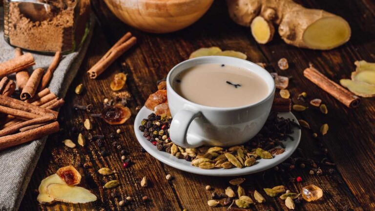 chai made from ceylon tea